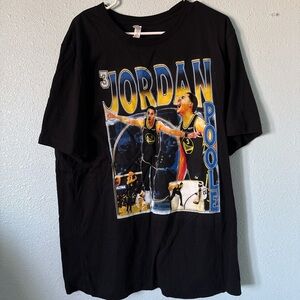 Jordan Poole Golden State Warriors Black T-Shirt